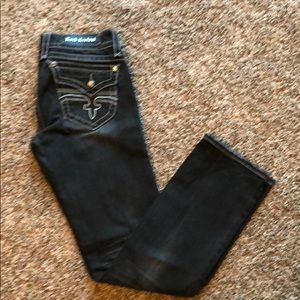 Sz 31 L Rock Revival Straight Jeans